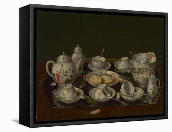 Still Life: Tea Set, c.1781-3-Jean-Etienne Liotard-Framed Premier Image Canvas