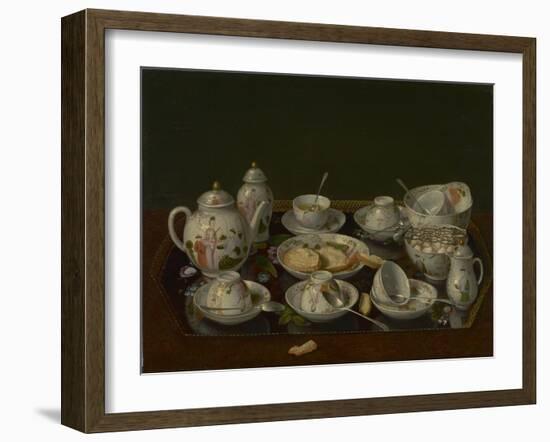 Still Life: Tea Set, c.1781-3-Jean-Etienne Liotard-Framed Giclee Print