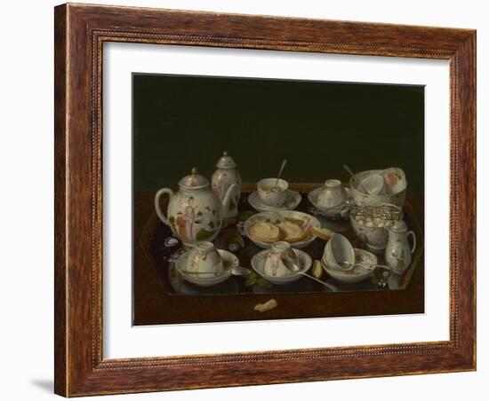 Still Life: Tea Set, c.1781-3-Jean-Etienne Liotard-Framed Giclee Print