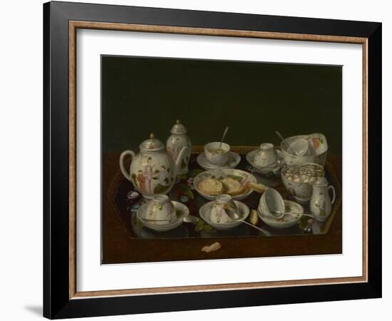 Still Life: Tea Set, c.1781-3-Jean-Etienne Liotard-Framed Giclee Print