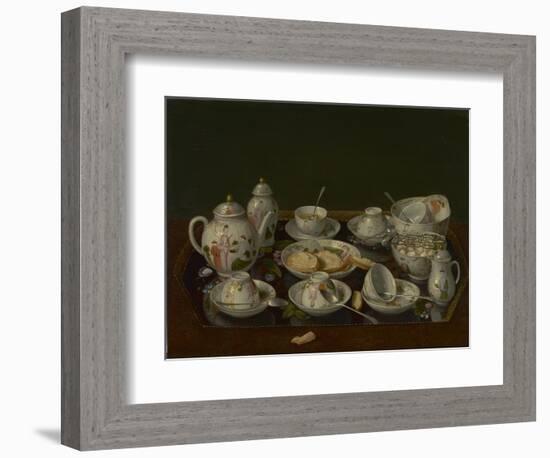 Still Life: Tea Set, c.1781-3-Jean-Etienne Liotard-Framed Giclee Print