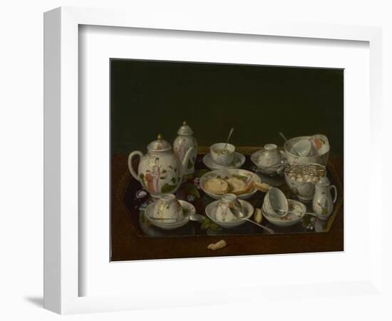 Still Life: Tea Set, c.1781-3-Jean-Etienne Liotard-Framed Giclee Print