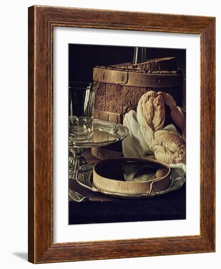 Still Life. the Snack-Luis Egidio Melendez-Framed Giclee Print