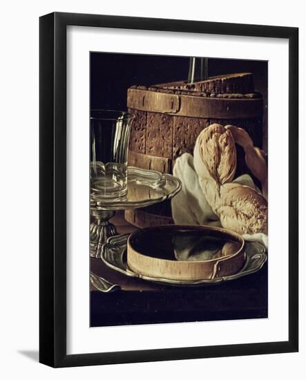 Still Life. the Snack-Luis Egidio Melendez-Framed Giclee Print