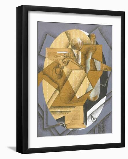 Still Life - The Table-Juan Gris-Framed Giclee Print