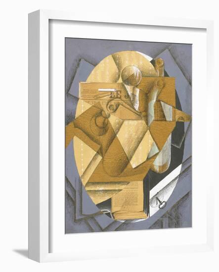 Still Life - The Table-Juan Gris-Framed Giclee Print