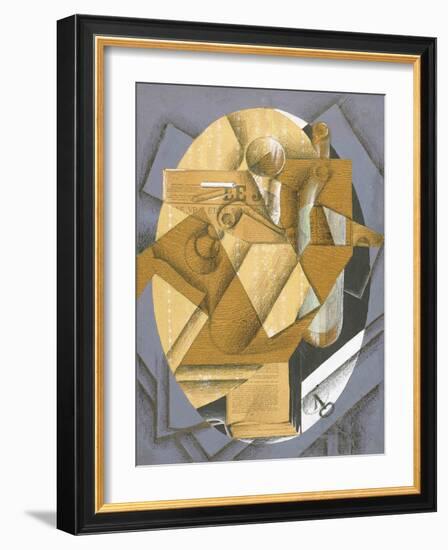 Still Life - The Table-Juan Gris-Framed Giclee Print