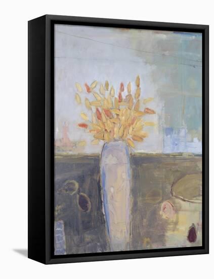 Still Life, Urban Yard-Stephen Dinsmore-Framed Premier Image Canvas