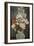 Still Life: Vase with Rose, Mallows-Vincent van Gogh-Framed Giclee Print
