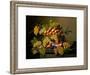 Still Life with a Basket of Fruit, 19th Century-Severin Roesen-Framed Giclee Print