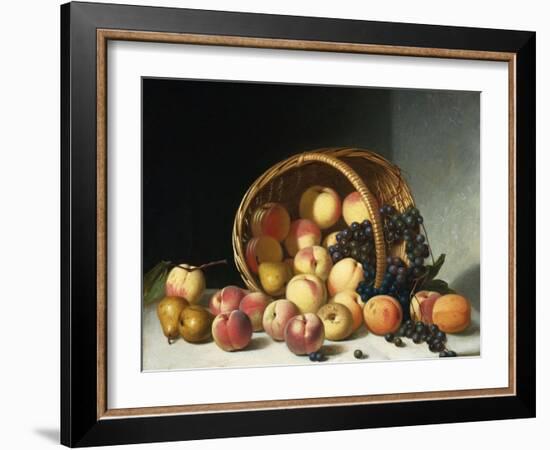 Still Life with a Basket of Fruit-Soren Emil Carlsen-Framed Giclee Print