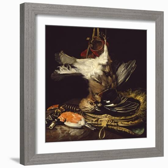 Still Life with a Dead Jay-Willem van Aelst-Framed Giclee Print