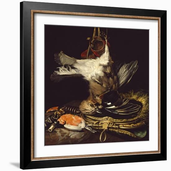 Still Life with a Dead Jay-Willem van Aelst-Framed Giclee Print