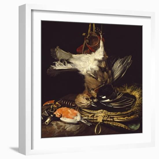 Still Life with a Dead Jay-Willem van Aelst-Framed Giclee Print