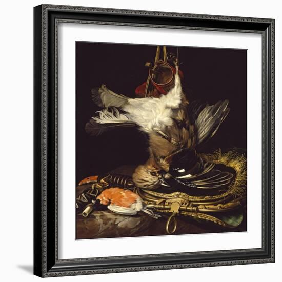 Still Life with a Dead Jay-Willem van Aelst-Framed Giclee Print