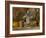 Still Life with a Faience Figure, 19th Century-Pierre-Auguste Renoir-Framed Giclee Print