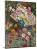 Still Life with a Fan (Oil on Canvas)-Georges Lemmen-Mounted Giclee Print