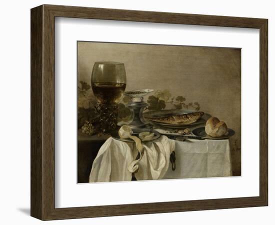 Still Life with a Fish, 1647-Pieter Claesz-Framed Giclee Print