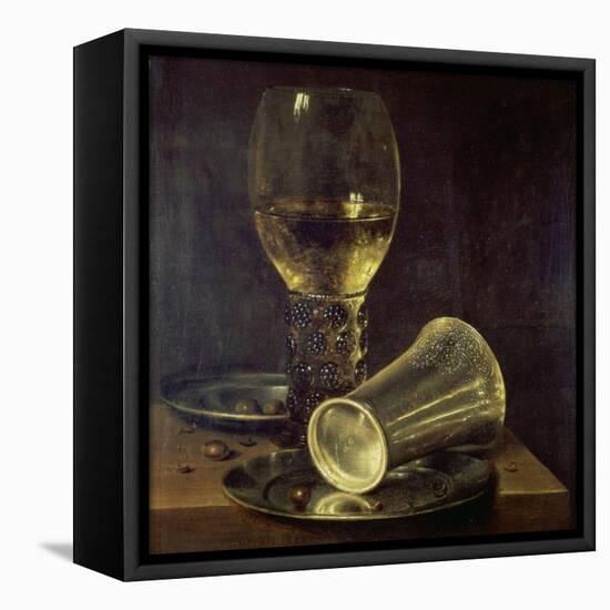 Still Life with a Goblet, 1653-Willem Claesz Heda-Framed Premier Image Canvas