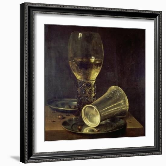 Still Life with a Goblet, 1653-Willem Claesz Heda-Framed Giclee Print