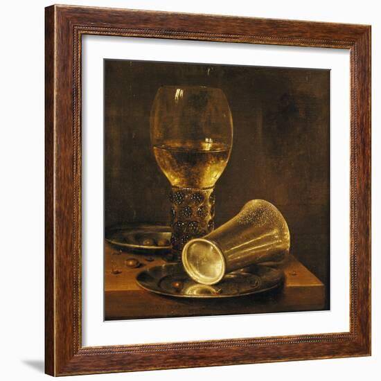 Still Life with a Goblet, 1653-Willem Claesz. Heda-Framed Giclee Print