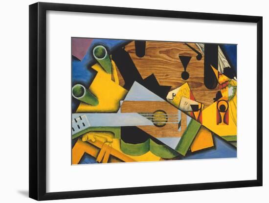 Still Life with a Guitar-Juan Gris-Framed Giclee Print