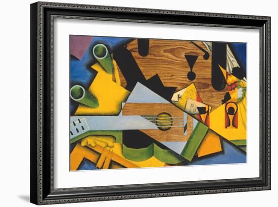 Still Life with a Guitar-Juan Gris-Framed Giclee Print