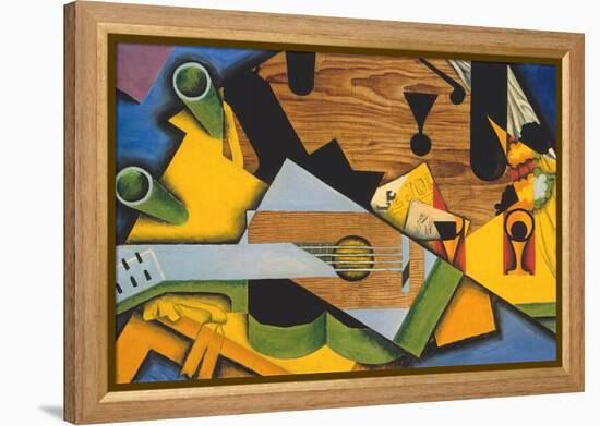 Still Life with a Guitar-Juan Gris-Framed Premier Image Canvas