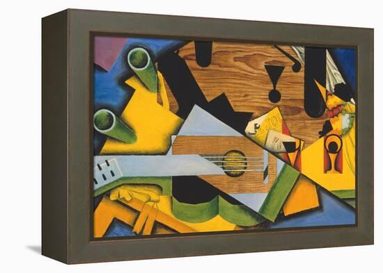 Still Life with a Guitar-Juan Gris-Framed Premier Image Canvas