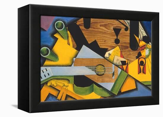 Still Life with a Guitar-Juan Gris-Framed Premier Image Canvas