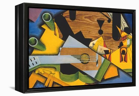 Still Life with a Guitar-Juan Gris-Framed Premier Image Canvas