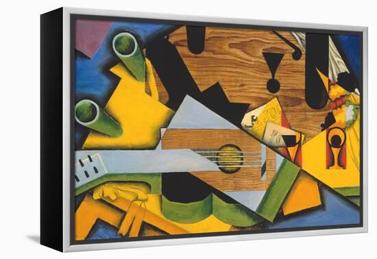 Still Life with a Guitar-Juan Gris-Framed Premier Image Canvas