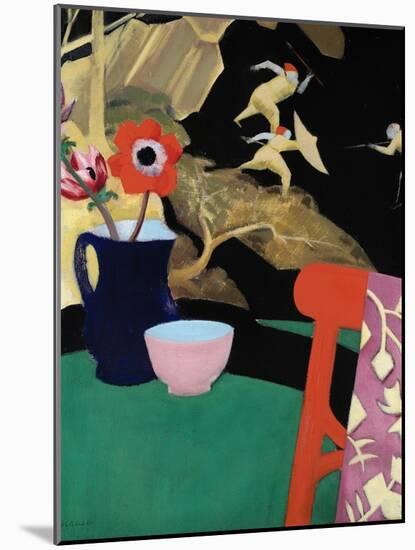 Still Life with a Lacquer Screen-Francis Campbell Boileau Cadell-Mounted Giclee Print