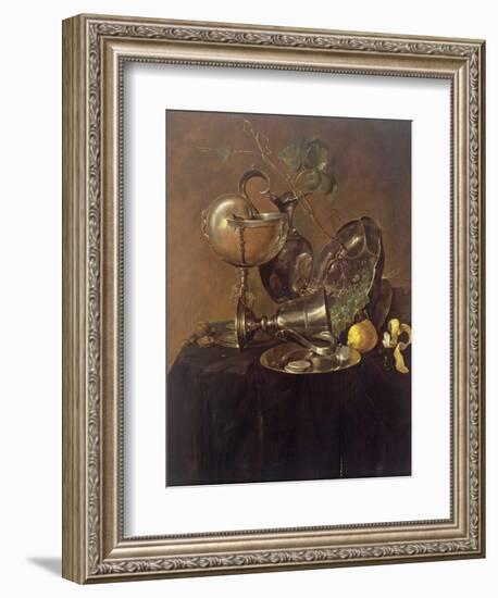 Still Life with a Nautilus Cup, 1632-Jan Davidsz. de Heem-Framed Giclee Print