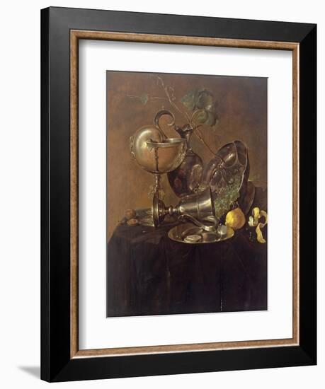 Still Life with a Nautilus Cup, 1632-Jan Davidsz. de Heem-Framed Giclee Print