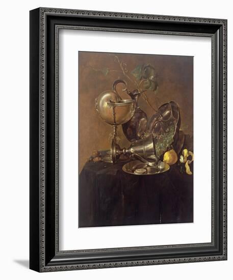 Still Life with a Nautilus Cup, 1632-Jan Davidsz. de Heem-Framed Giclee Print