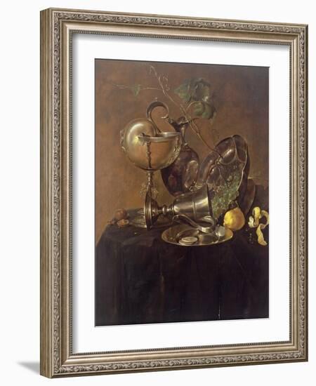 Still Life with a Nautilus Cup, 1632-Jan Davidsz. de Heem-Framed Giclee Print