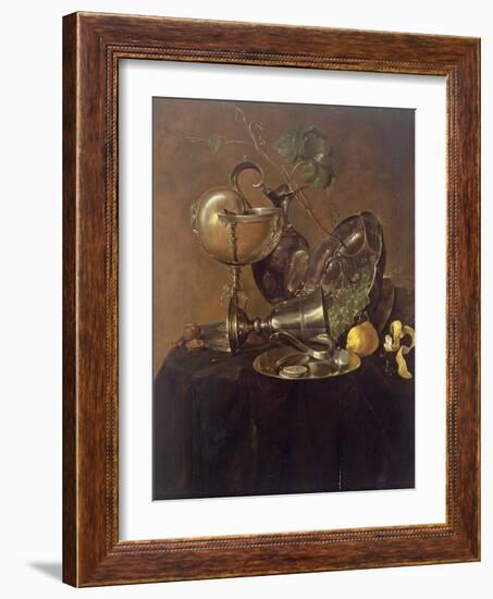 Still Life with a Nautilus Cup, 1632-Jan Davidsz. de Heem-Framed Giclee Print