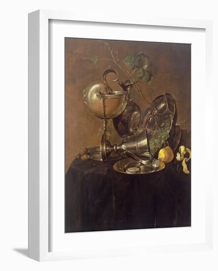 Still Life with a Nautilus Cup, 1632-Jan Davidsz. de Heem-Framed Giclee Print