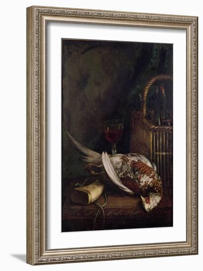 Still Life with a Pheasant, circa 1861-Claude Monet-Framed Giclee Print