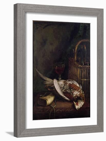 Still Life with a Pheasant, circa 1861-Claude Monet-Framed Giclee Print