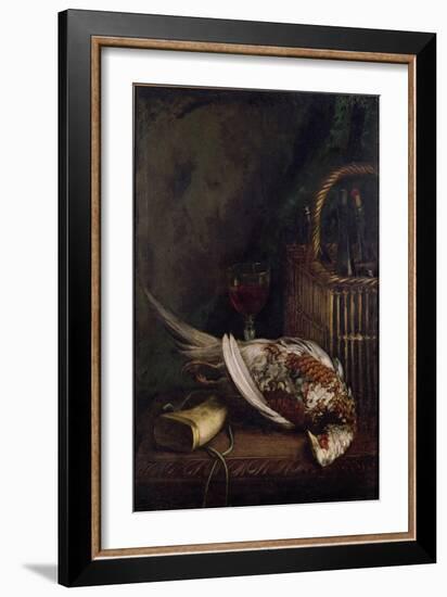 Still Life with a Pheasant, circa 1861-Claude Monet-Framed Giclee Print