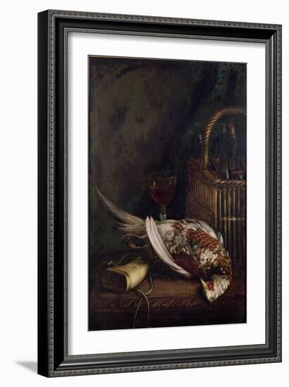 Still Life with a Pheasant, circa 1861-Claude Monet-Framed Giclee Print