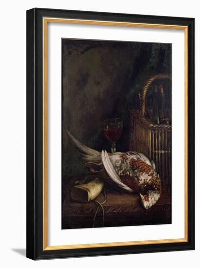 Still Life with a Pheasant, circa 1861-Claude Monet-Framed Giclee Print