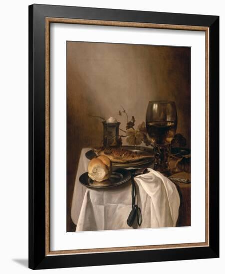 Still Life with a Roemer, 1644-Pieter Claesz-Framed Giclee Print