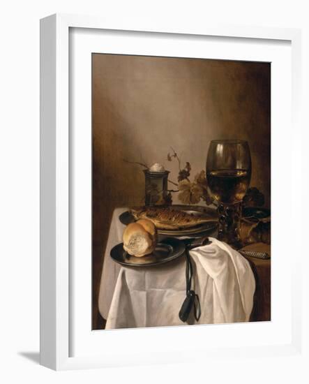 Still Life with a Roemer, 1644-Pieter Claesz-Framed Giclee Print