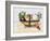 Still Life with a Trug of Vegetables, 1996-Alison Cooper-Framed Giclee Print