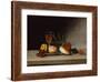 Still Life with a Wine Glass, 1818 (Oil on Panel)-Raphaelle Peale-Framed Giclee Print
