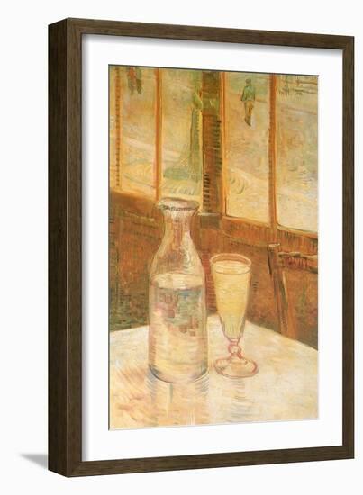 Still Life with Absinthe, 1887-Vincent van Gogh-Framed Giclee Print