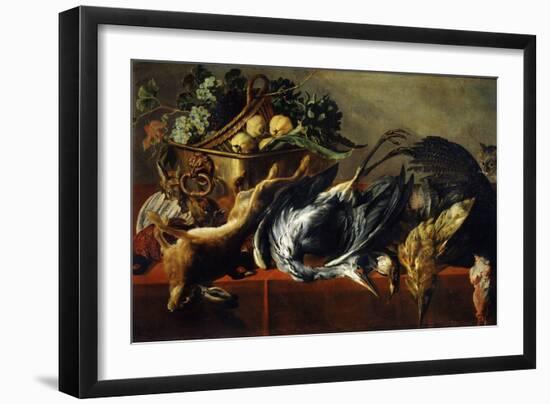 Still Life with an Ebony Chest, 17th Century-Frans Snyders-Framed Giclee Print